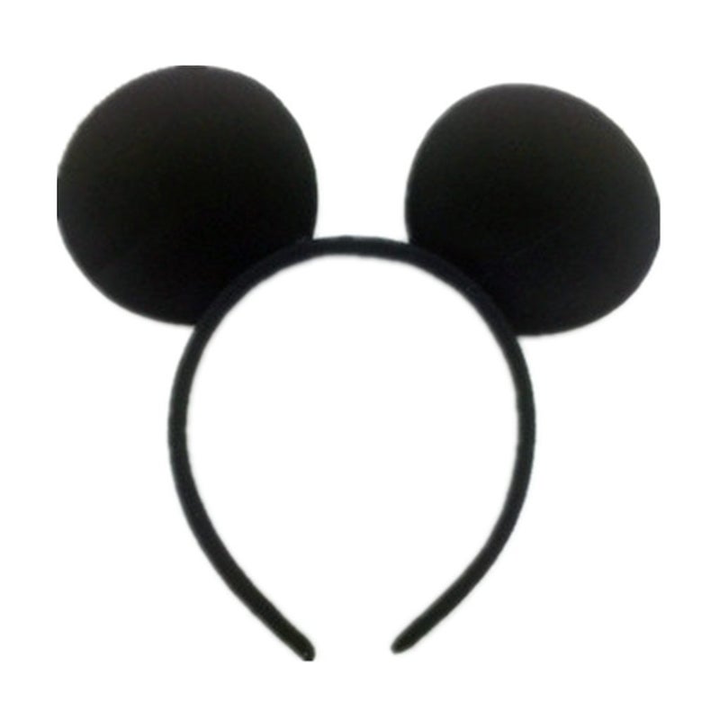 DreamHigh Mouse Ear and Red Bow Headband for Girls Birthday Costume Party (Set of 12) - Image 3