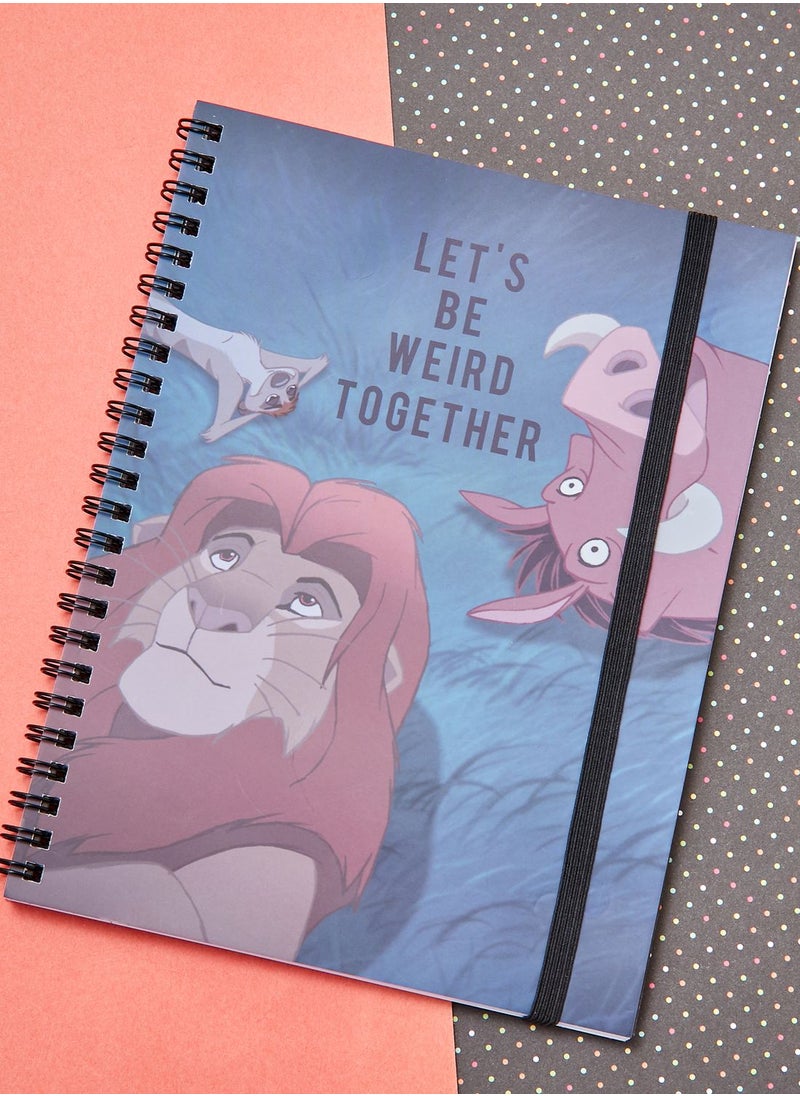 Typo - A5 Lion King 'Let's Be Weird Together' Spinout Not - Image 1