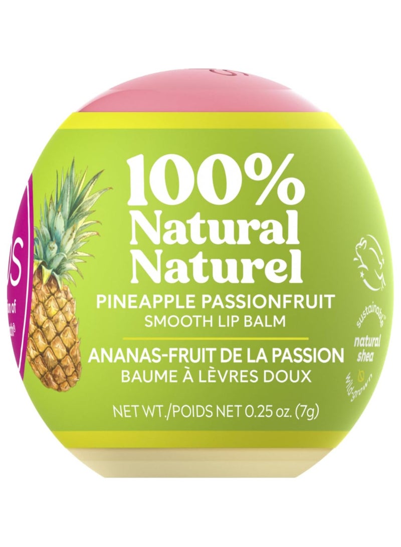 EOS 100% Natural Lip Balm- Pineapple Passionfruit 0.25 oz - Image 1