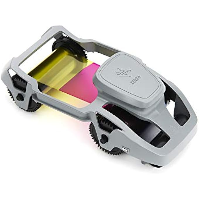 ZEBRA 800350-550LT YMCKO COLOR RIBBON FOR ZEBRA ZC350LT SERIES CARD PRINTERS, 300 PRINT, FOR USAGE ONLY WITH ZC350LT MODELS
