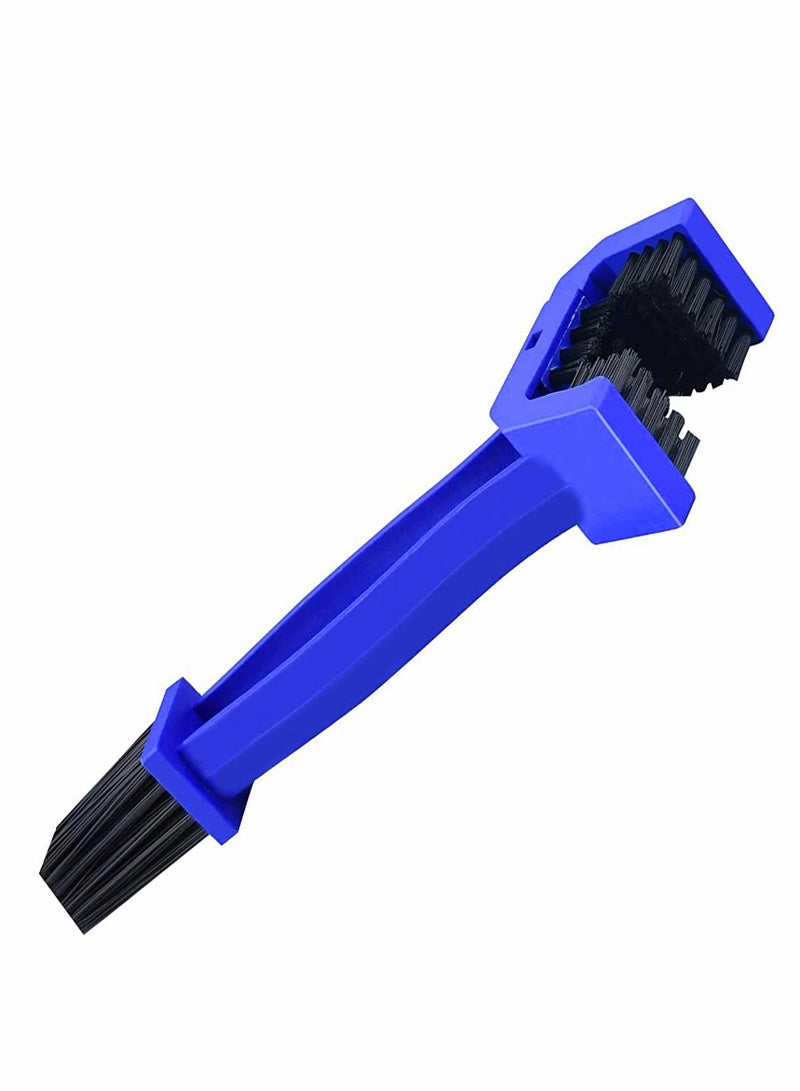 Excefore Cycling Motorcycle Bicycle Chain Crankset Brush Cleaner Cleaning Tool Blue - Image 1