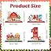 TagreSpike 4Pcs Farm Animal One Wooden Table Centerpieces Farm Barnyard Happy 1st Birthday Table Sign Party Supplies for 1 Year Old Baby Shower Boys Girls Birthday Party Supplies Decor Photo Props Kids - Image 4