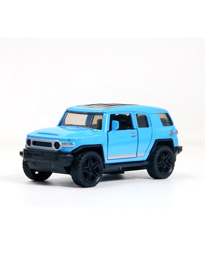 Bulk Packaged Large G Alloy Off-road Small Car Model Realistic Children's Toy Car Boys Dashboard Decoration-Color:[Bag] A5-1 Blue  - Image 1