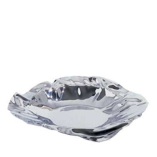 ALESSI Port Round Basket, 1, Silver - Image 3
