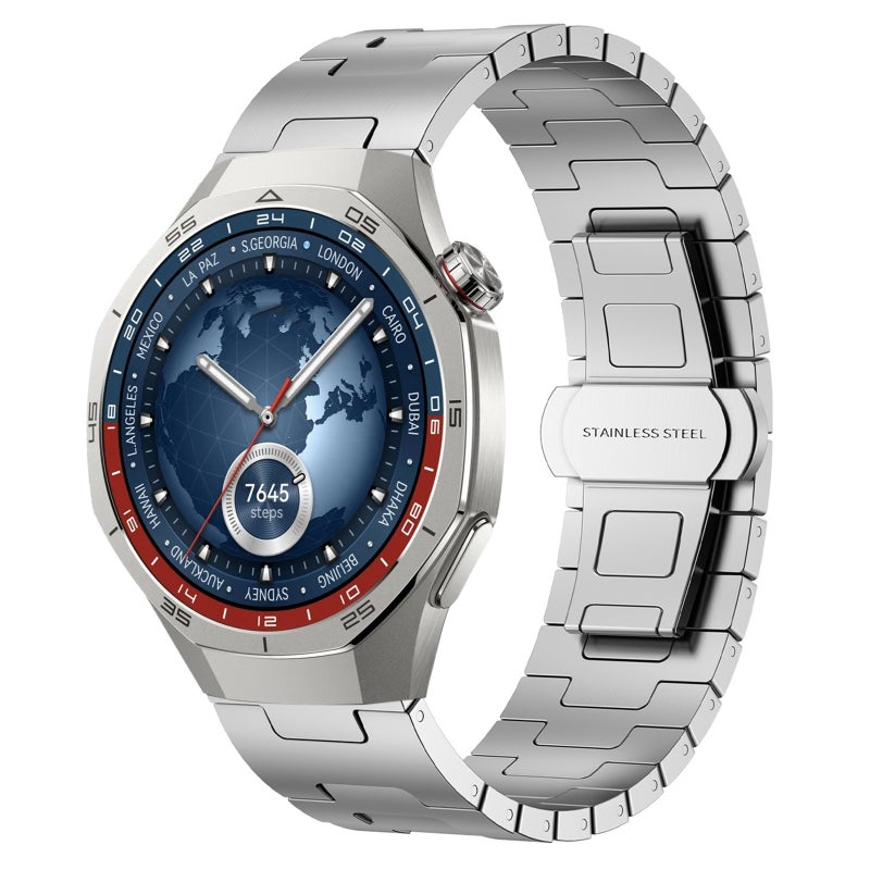 For Huawei Watch Gt5 Pro 46Mm Titanium Alloy 22Mm Metal Watch Band(Silver) - Image 1