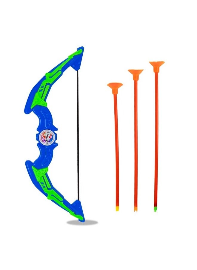 RATNA'S Ratna's Junior Archery Set with 1 Bow and 3 Arrows Small & Compact Size Indoor & Outdoor Fun Travel Games for Kids  - Image 1