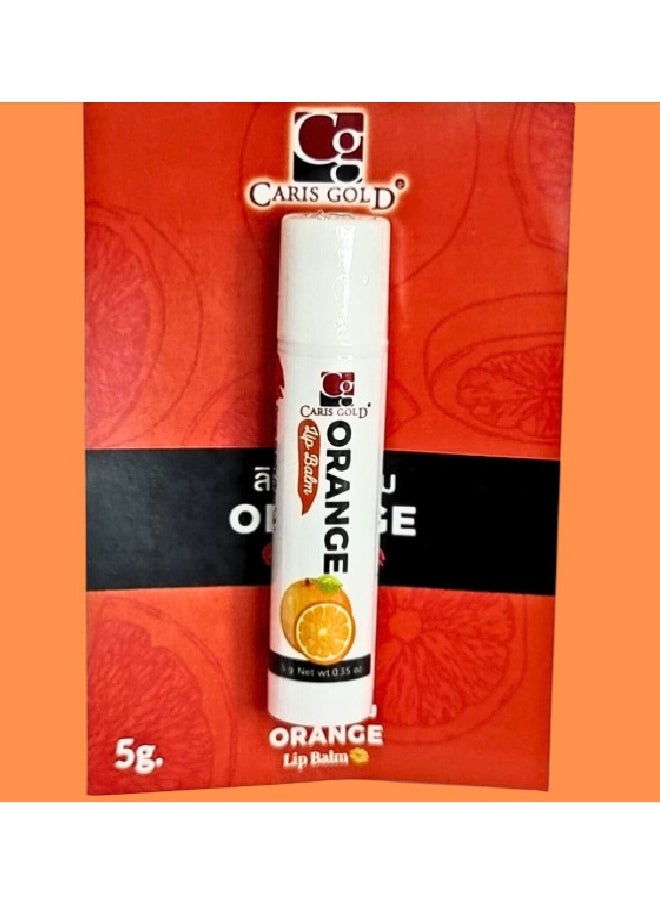 CARIS GOLD - Caris Gold Lip Balm Orange 5g - Image 1
