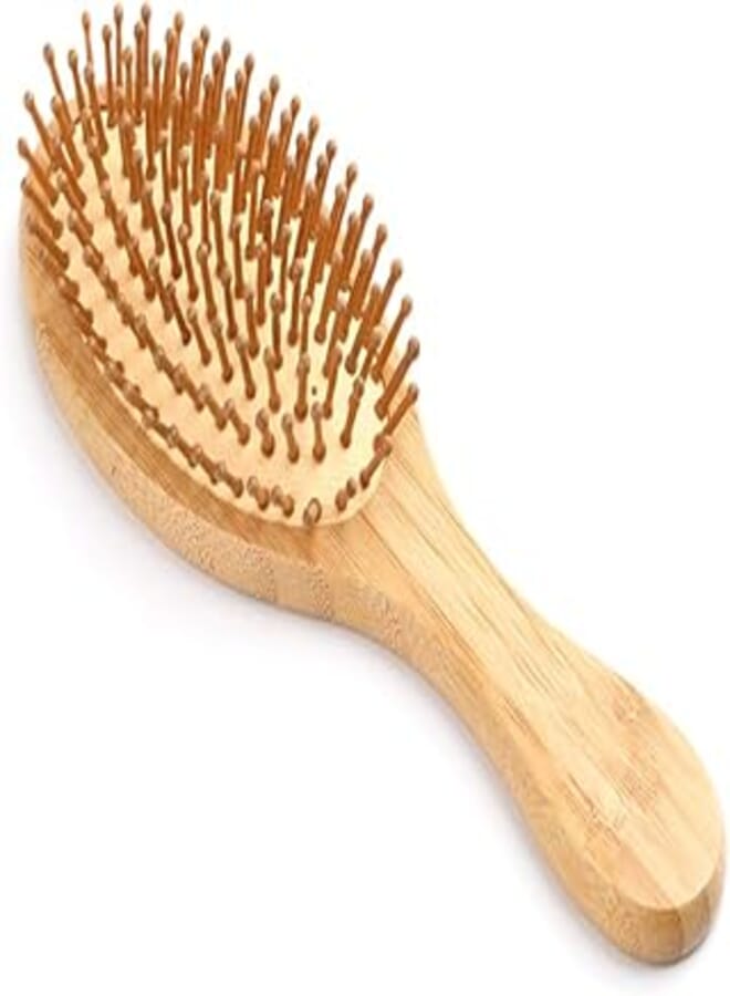 Wood Comb Professional Healthy Paddle Cushion Hair Loss Massage Brush Hairbrush Comb Scalp Hair Care Healthy bamboo comb