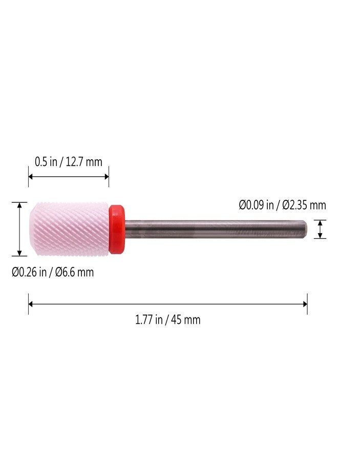 MIRACLE Nail Bits - 3/32" Ceramic Nail Drill Bits for Manicure, Pedicure, Cuticle, and Gel Polishing (Medium) - Image 4