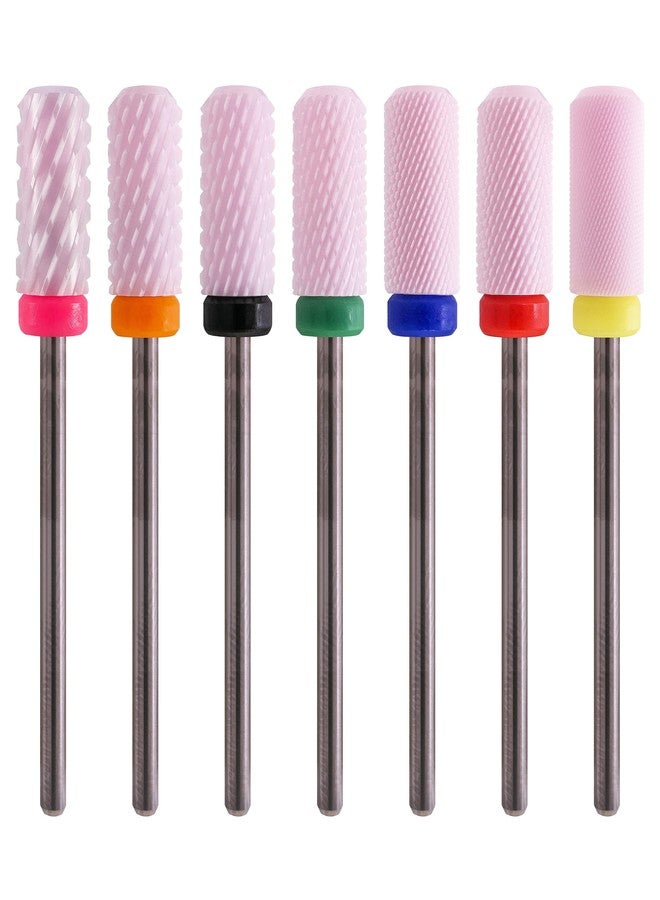 MIRACLE Nail Bits - 3/32" Ceramic Nail Drill Bits for Manicure, Pedicure, Cuticle, and Gel Polishing (Medium) - Image 5