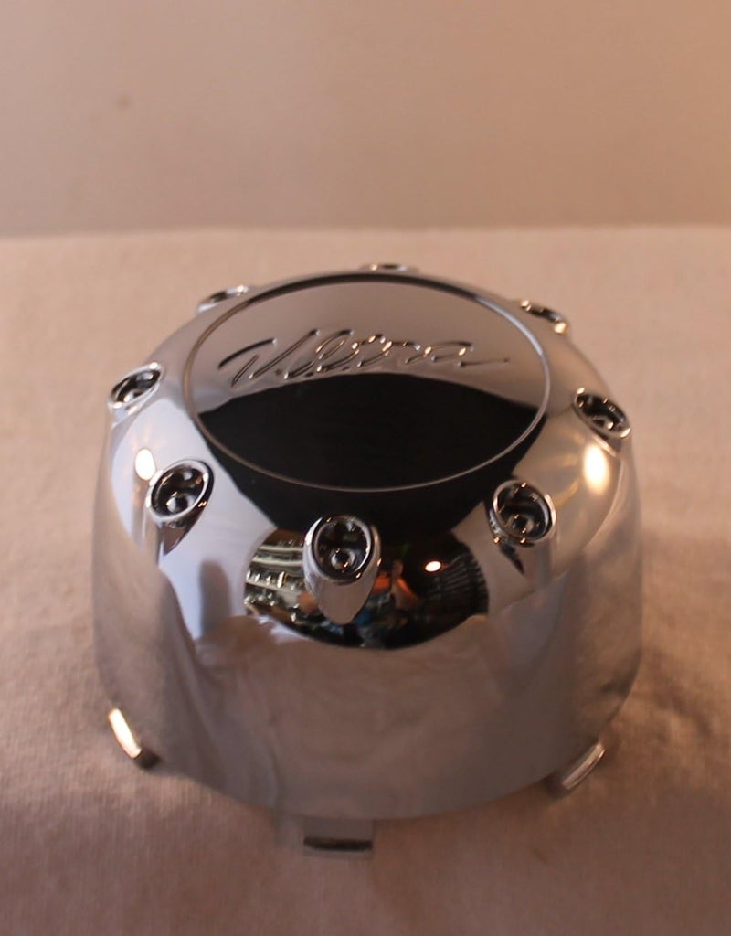 Ultra Pro Ultra Motorsports Chrome Custom Wheel Center Cap Set of 1 PN: 89-9184 - Image 3