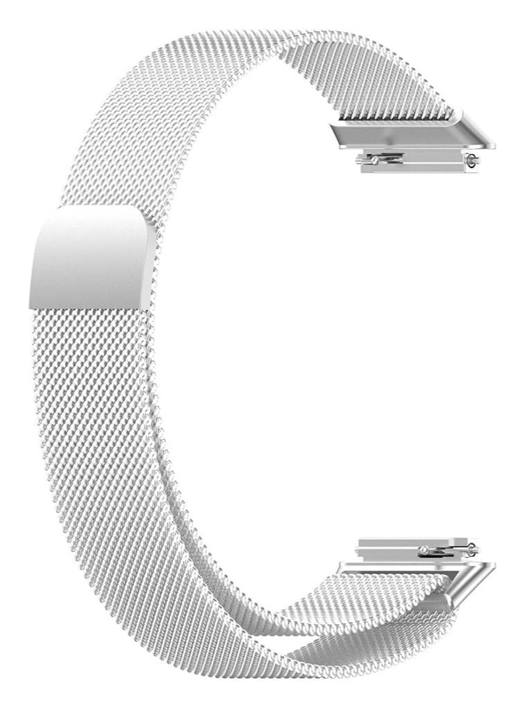 Generic - Milanese Replacement Strap for Huawei Watch Fit - Silver - Image 1