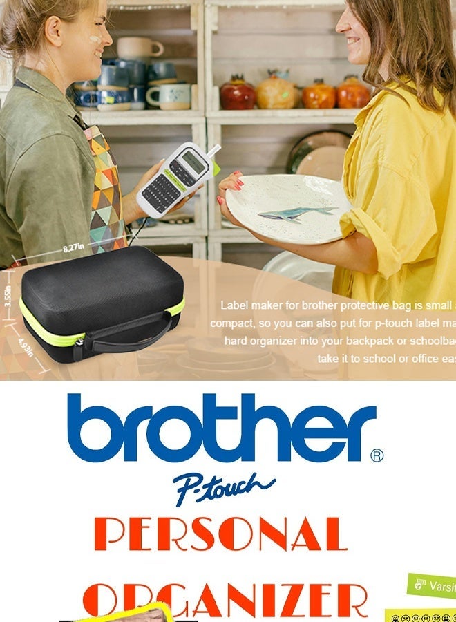 Brother PT-H110 Label Printer For Home And Office, Light Blue - Image 3