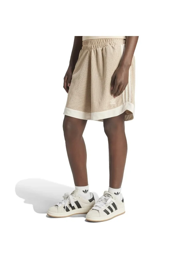 اديداس اوريجينالز adidas CS BB SHORTS Beige Originals Women SHORTS