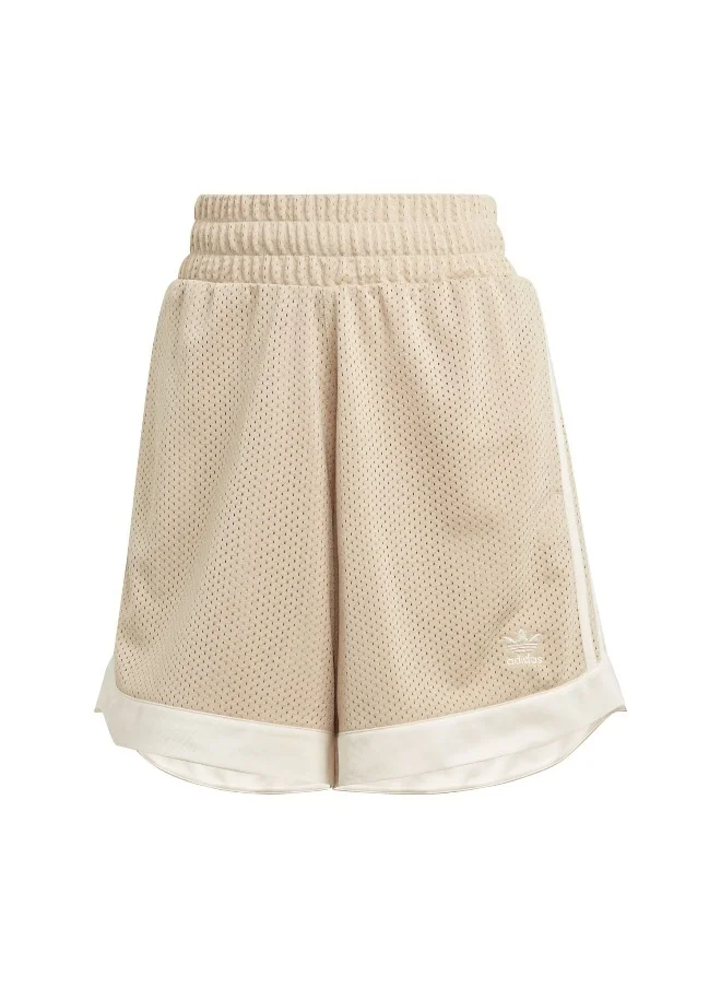 اديداس اوريجينالز adidas CS BB SHORTS Beige Originals Women SHORTS