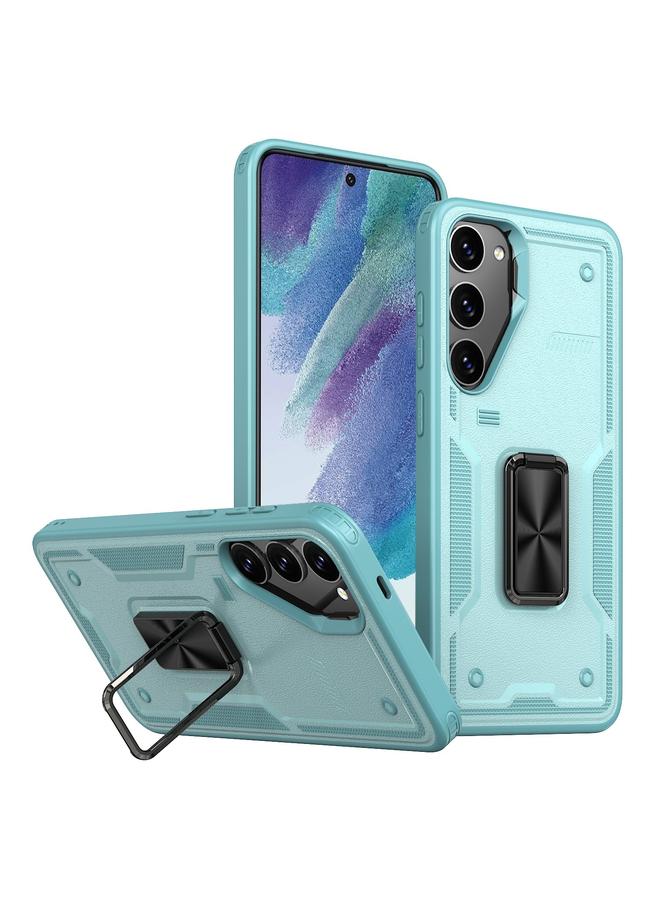 اس-توب جراب لهاتف Samsung Galaxy S21 5G، جراب هاتف هجين من مادة TPU مع حامل حلقي من الكمبيوتر الشخصي - Image 1