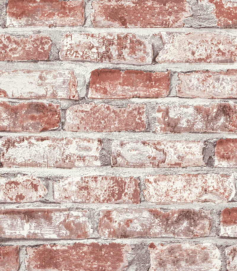 Sevalo Red Brick Wallpaper Peel and Stick Contact Paper for Wall 3D Faux Brick Contact Paper SelfAdhesive Removable Wallpaper for Bedroom Kitchen Backsplash Dorm Room Fireplace Accent173inW 787inL