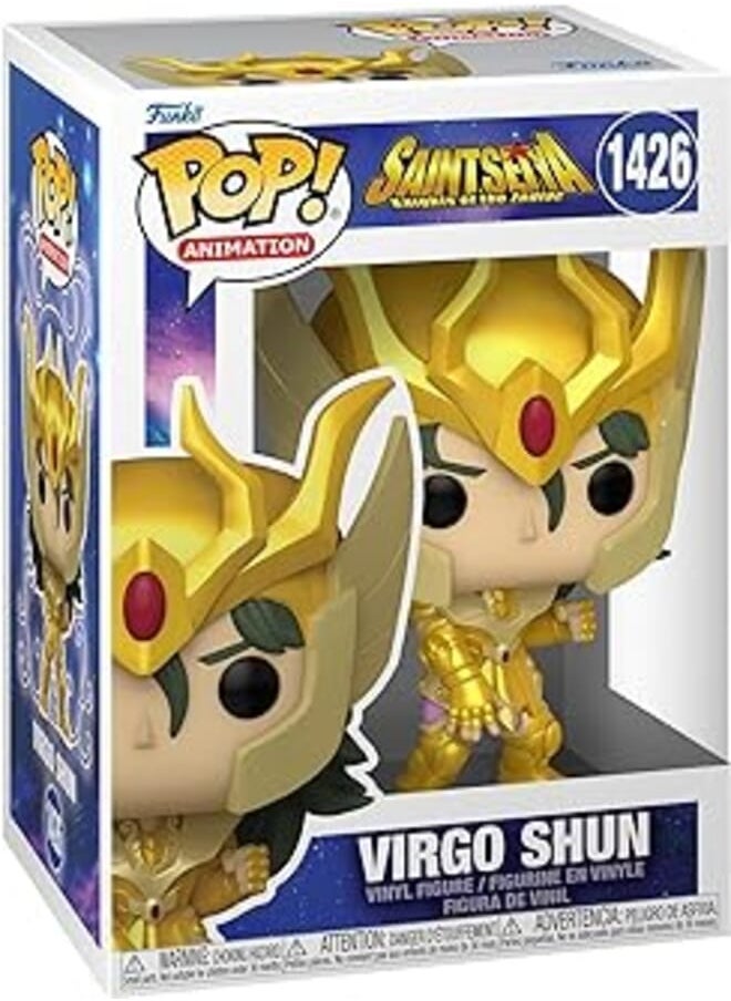 Funko Funko POP! Animation: Saint Seiya - Gold Virgo Andromeda Shun - Collectable Vinyl Figure - Gift Idea - Official Merchandise - Toys for Kids & Adults - Anime Fans - Model Figure for Collectors 