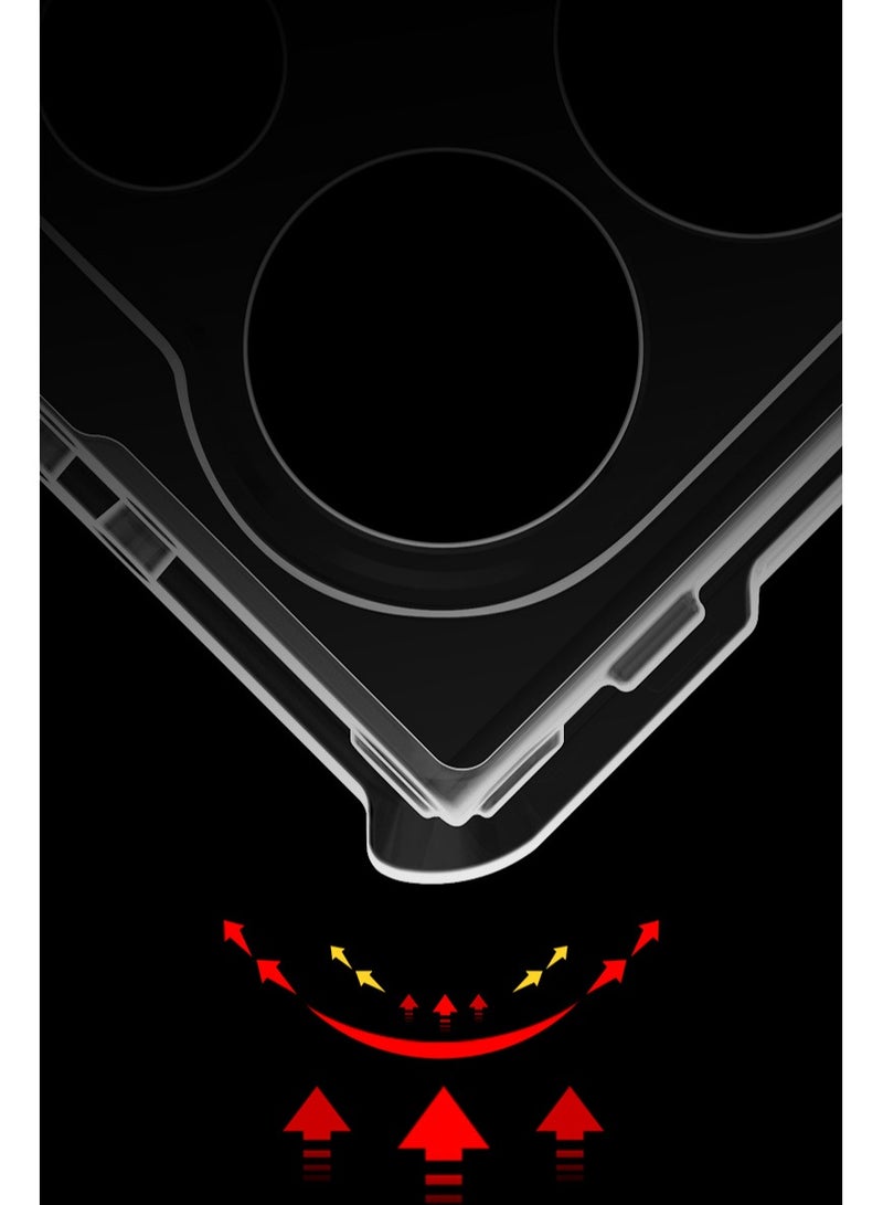 Case Cover for Samsung Galaxy S24,Thin Lightweight Cover Soft TPU Bumper + Acrylic Clear Back Case Cover - Image 3