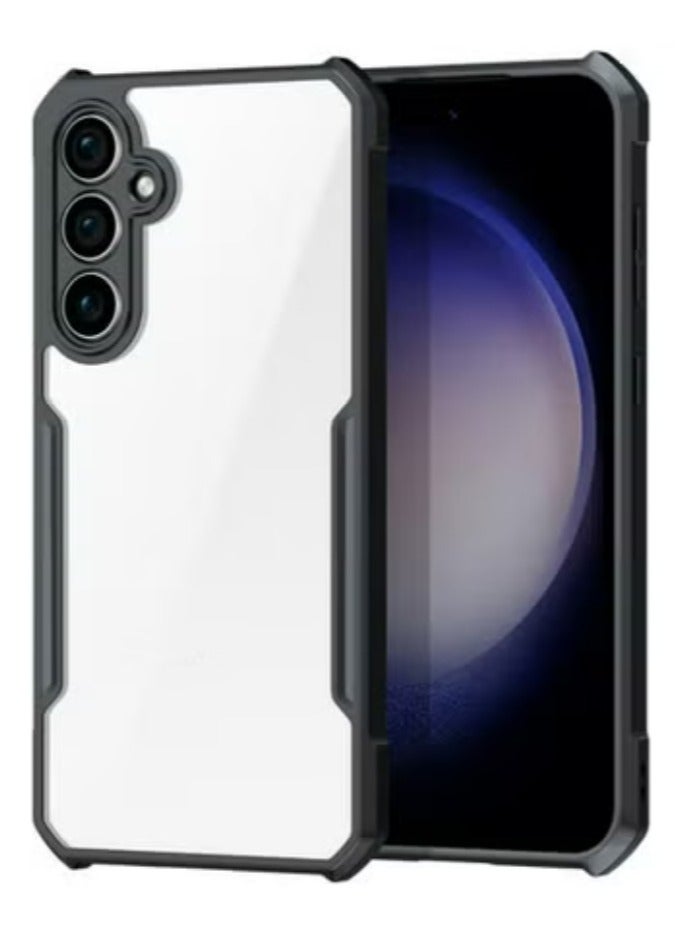 Case Cover for Samsung Galaxy S24,Thin Lightweight Cover Soft TPU Bumper + Acrylic Clear Back Case Cover - Image 1