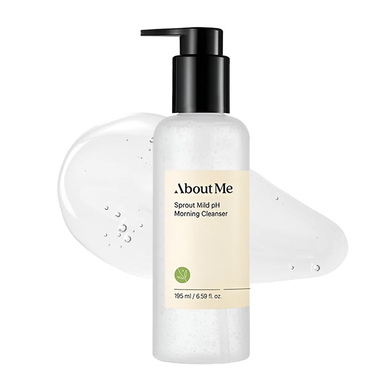 ABOUT ME ABOUT ME Sprout Mild pH Morning Cleanser  Gentle Low pH Face Wash with Natural Ingredients for All Skin Types 195ml659 fl oz