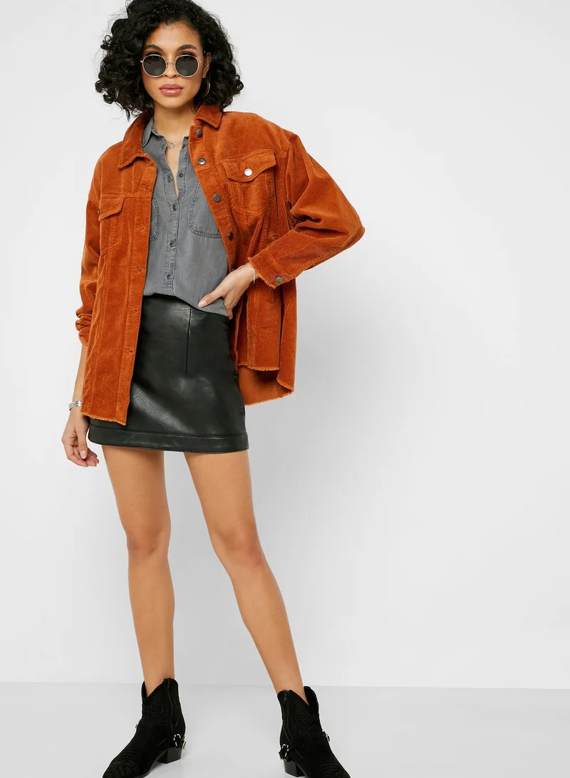 ONLY Oversized Corduroy Shirt