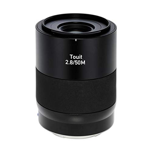 Zeiss Touit 2.8/50M Macro Camera Lens for Sony E-Mount Mirrorless Cameras, Black, (000000-2030-680) - Image 1