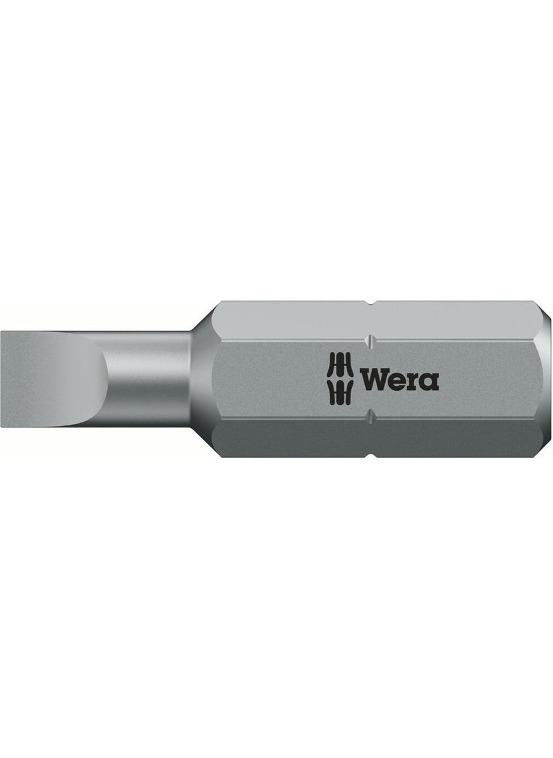 Wera - 800/1 Z 1,2x8,0x25mm Flat Bits 05072063001 - Image 1