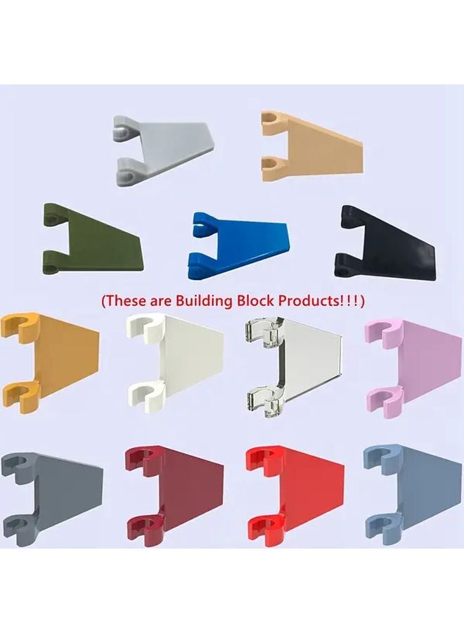 Orange Wave Flag Mini Building Blocks 15pcs Durable Plastic Construction Toys For Kids - Image 4