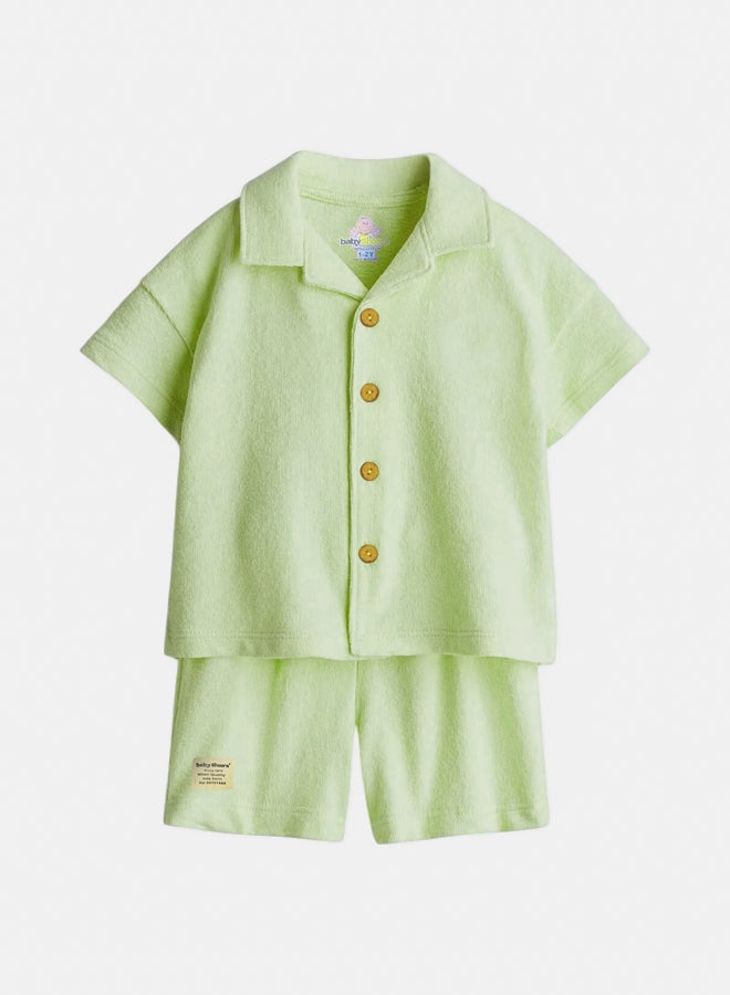 BabyShoora Baby Boy Summer Shorts Set 