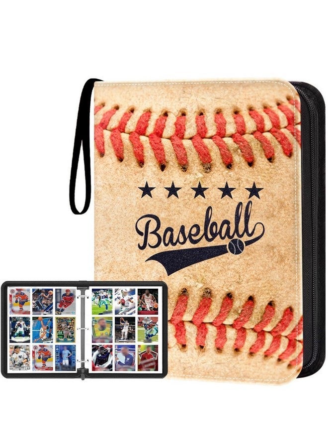 HESPLUS Baseball Card Binder with 900 Pockets, Sports Trading Card Binder, Collectible Trading Card Albums with 50 Pages Card Sleeves to Organize and Protect Baseball Trading Cards for Collectors - Image 1