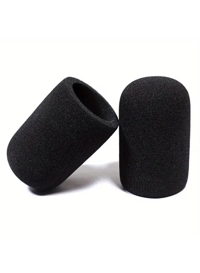 Black AT2020 Microphone Windscreen Cover Windproof Pop Filter for Audio Technica - Image 1