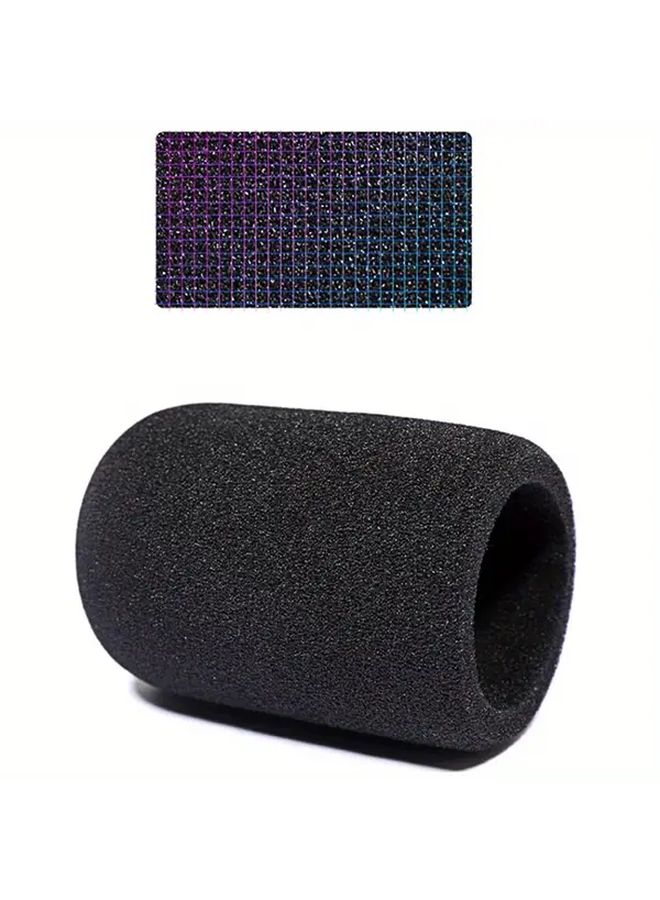 Black AT2020 Microphone Windscreen Cover Windproof Pop Filter for Audio Technica - Image 5