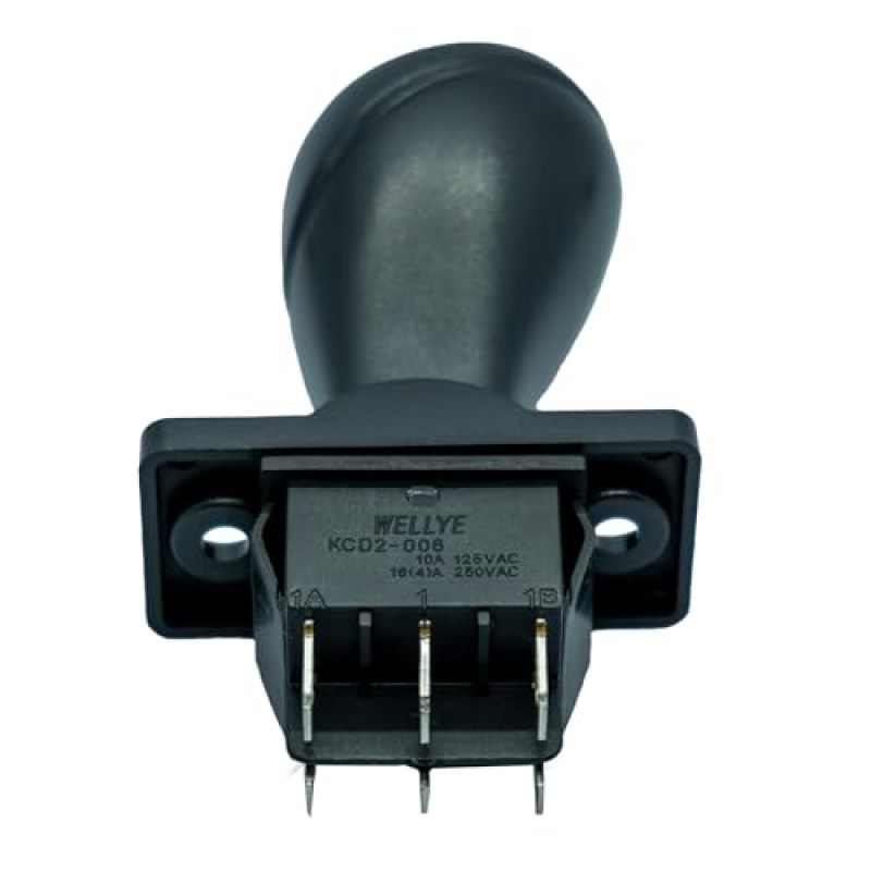 Kids Bumper Car Joystick: 10 Amp Black Replacement Controller - 360° Rotation & Automatic Reset for Kids Ride-On Toys - Image 5