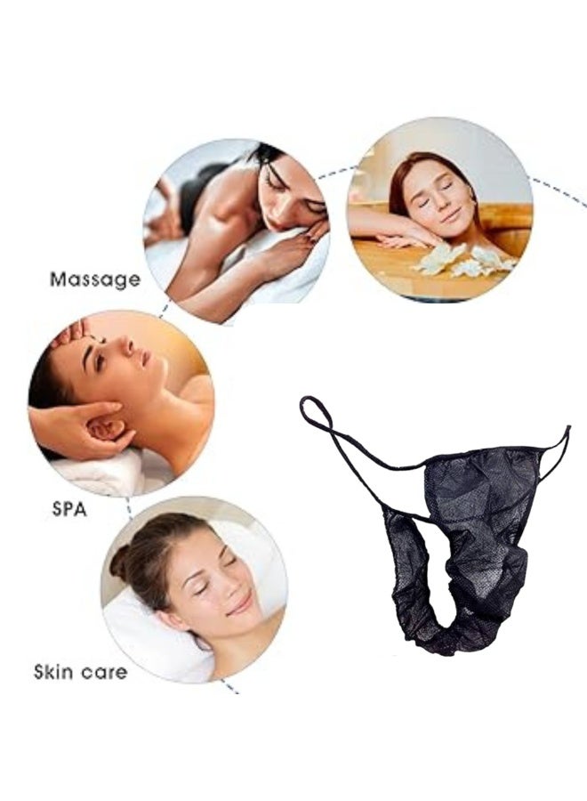 ماكس كير سراويل تانغ غير منسوجة للاستعمال لمرة واحدة – أسود (عبوة 100 قطعة) - Image 4