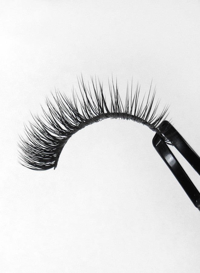 Missamé SULTRY Deluxe Beauty False Eyelashes Set Handmade with Premium Synthetic Fibers, Black, 3 Pairs - Image 5