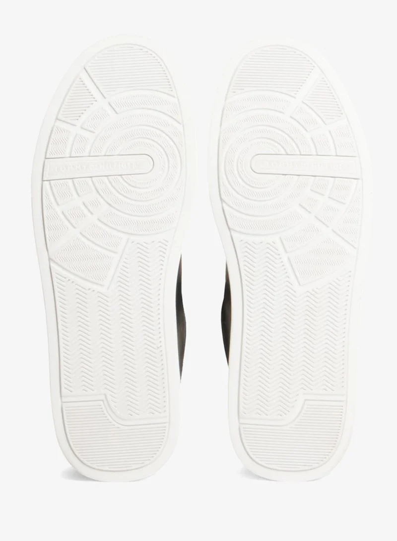 Tommy Hilfiger  Mixed Texture Court Trainers With Leather for Men | Best Price UAE