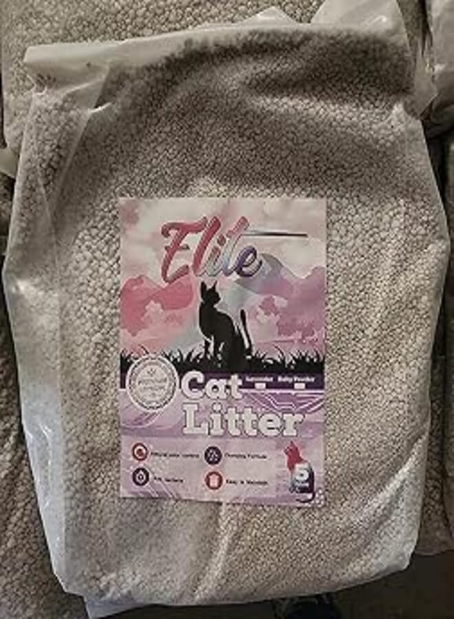 Elite cat litter soap scented 5L white