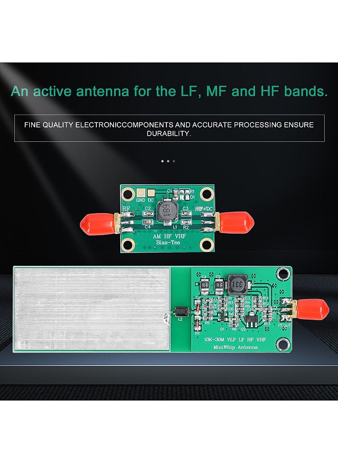 Generic - Portable Active Antenna Shortwave Antenna Stable ShortWave RTL-SDR Receiver Antenna - Image 1