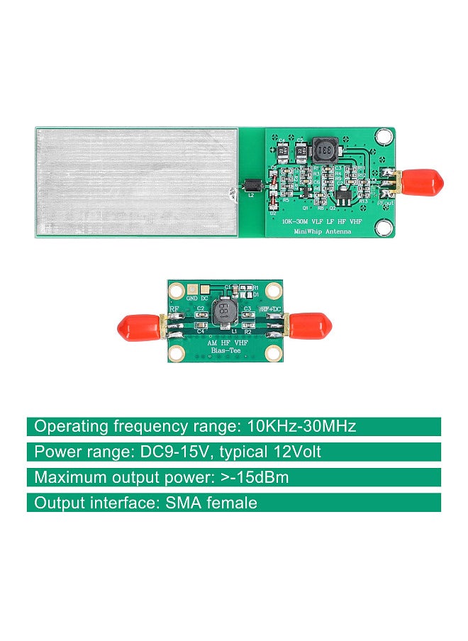 Generic - Portable Active Antenna Shortwave Antenna Stable ShortWave RTL-SDR Receiver Antenna - Image 1