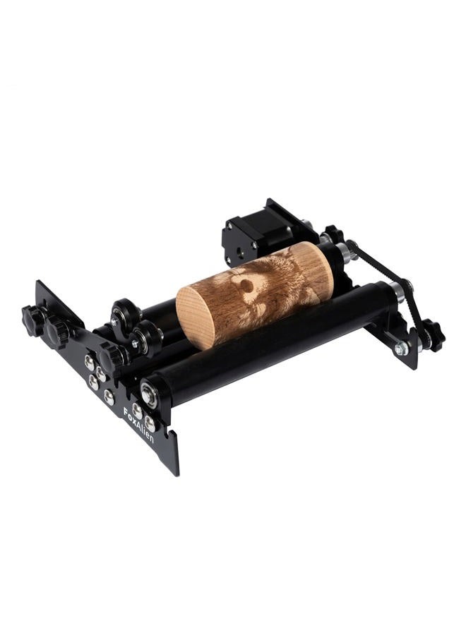 FoxAlien R42 Y-axis Rotary Roller Engraving Module for Cylindrical Objects Curved Surface Compatible with FoxAlien Masuter Pro, Masuter 4040 CNC Engraver Machines - Image 1