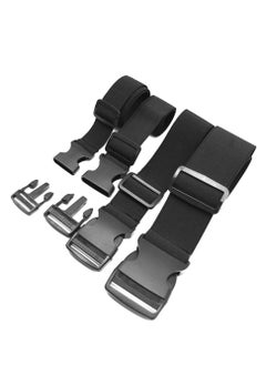 Oasisgalore 3-Pack Adjustable Nylon Backpack Chest Strap, Universal Fit, Non-Slip, Black  - Image 5