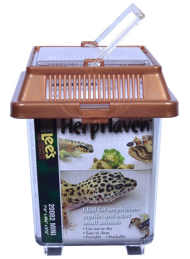 Lee's Lees Aquarium Herphaven Rectangle Reptile Carrier - Image 2
