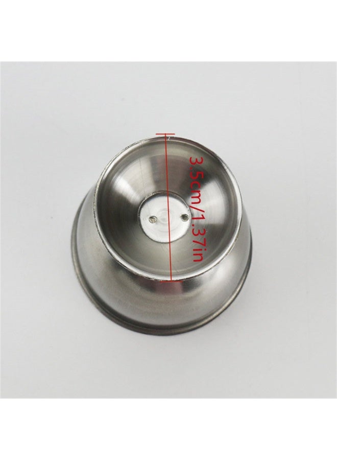 6 Pcs Egg Cups Soft Boiled Egg Stand Holder Stainless Steel Egg Cup Tray Home Kitchen Supplies - Image 3