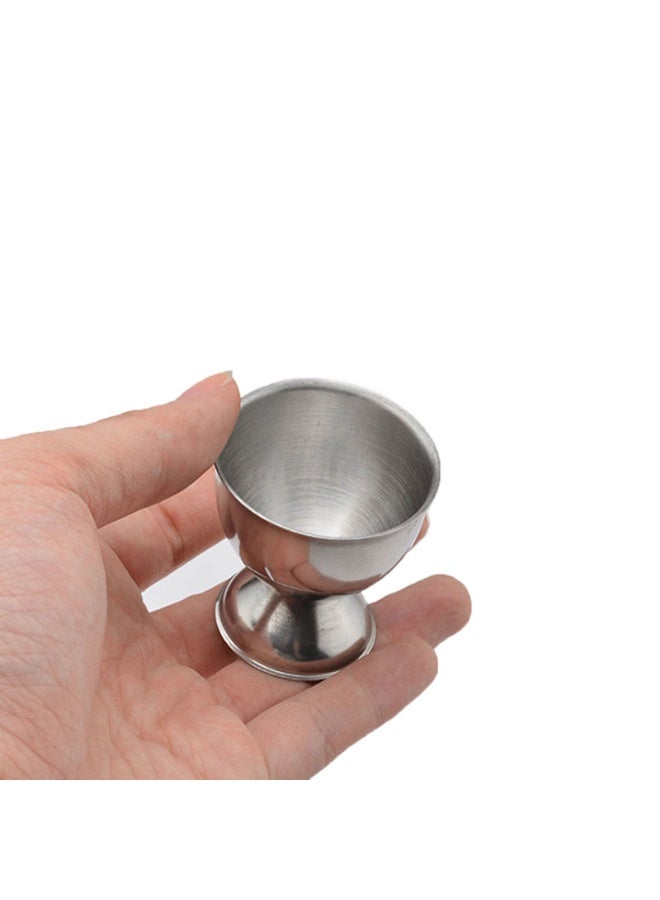 6 Pcs Egg Cups Soft Boiled Egg Stand Holder Stainless Steel Egg Cup Tray Home Kitchen Supplies - Image 4