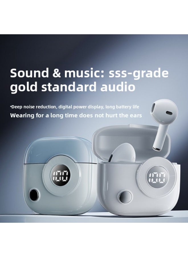 Wireless Earbuds Bluetooth 5.4 With ENC Mic, IPX5 Waterproof, 24H Playback and LED Display - Image 4