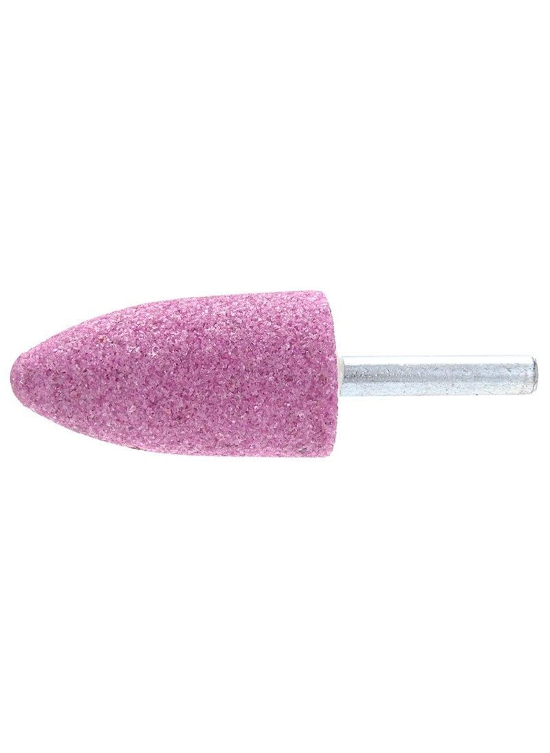 LAWAZIM - Grinding Head Drill Bits-25/50- Pink Alumina Smoothing Abrasive Tapered Cone Bit -Sharpening Stones for Precision Grinding, Metal Surface Finishing Rust Removal and Multi-Purpose Shaping Tools - Image 1