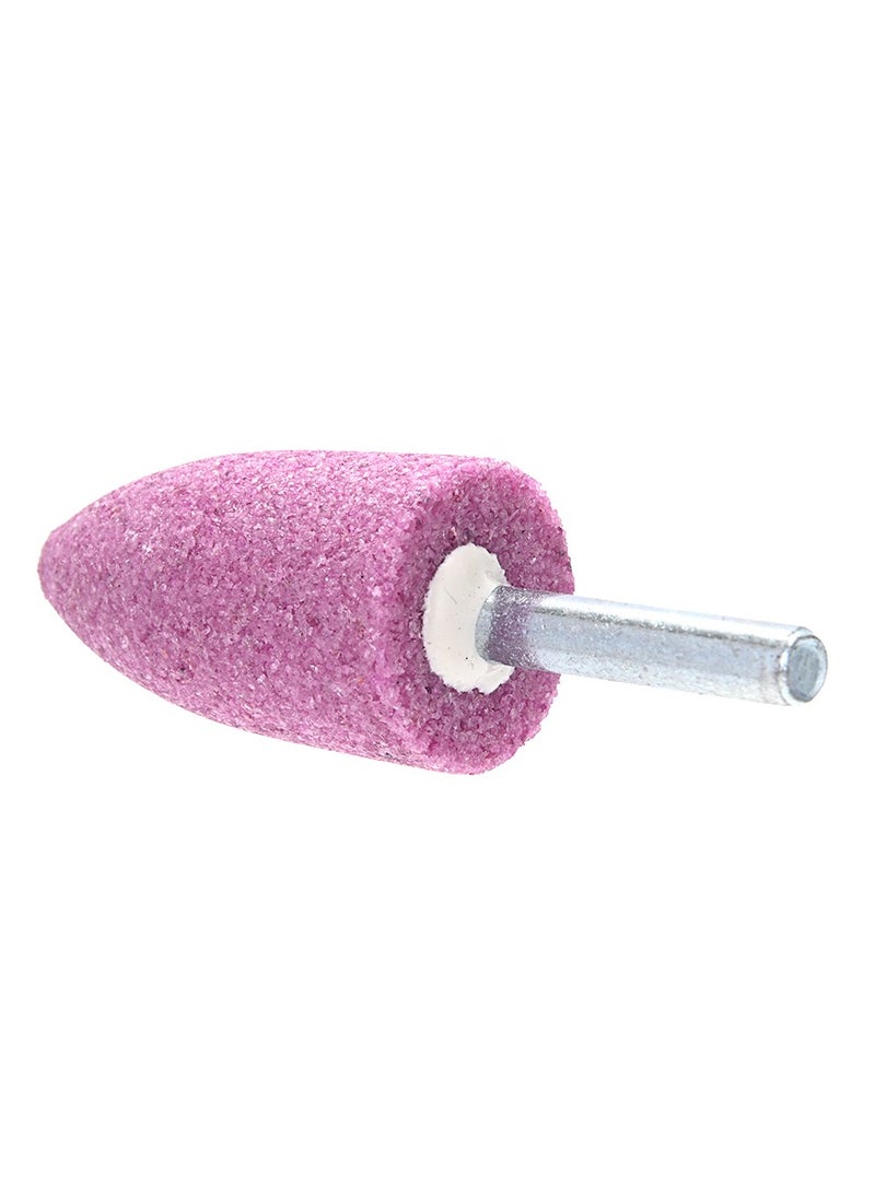 LAWAZIM - Grinding Head Drill Bits-25/50- Pink Alumina Smoothing Abrasive Tapered Cone Bit -Sharpening Stones for Precision Grinding, Metal Surface Finishing Rust Removal and Multi-Purpose Shaping Tools - Image 1