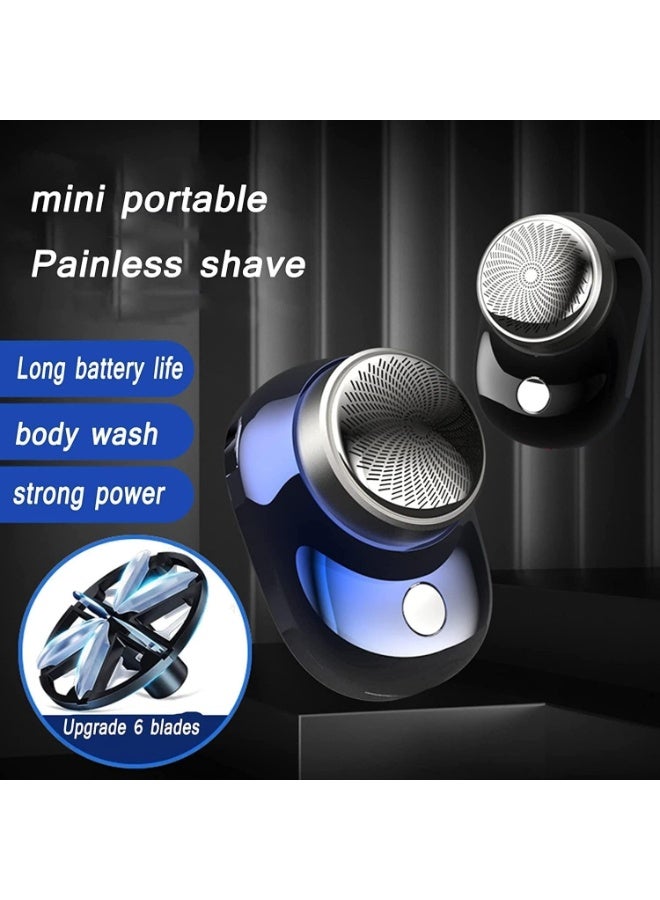 UBEdge Mini Pocket Fashion Shaver – Portable Electric Razor for Men, Compact Rechargeable Facial Hair Trimmer for Travel & Daily Use - Image 4