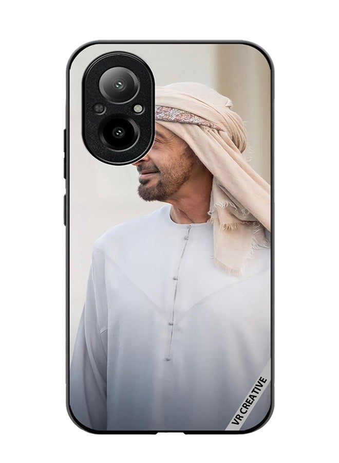 VR CREATIVE Protective Case Cover For Realme C67 4G Sheikh Mohamed Bin Zayed Al Nahyan Design Multicolour - Image 1